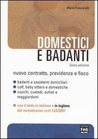 Domestici e badanti - Mario Frascarelli - copertina