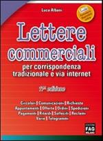 Lettere commerciali per corrispondenza tradizionale e via internet