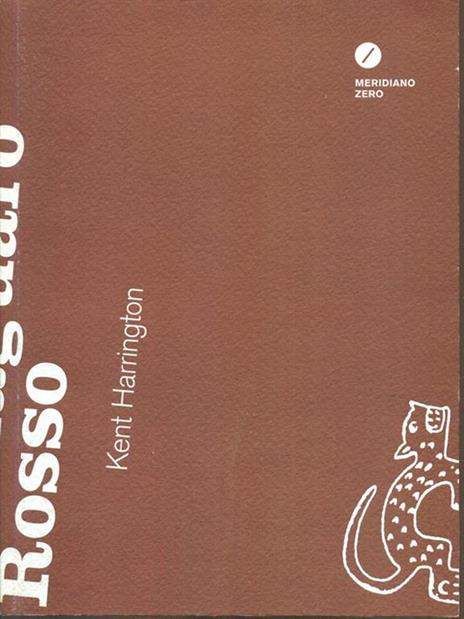 Il giaguaro rosso - Kent Harrington - copertina