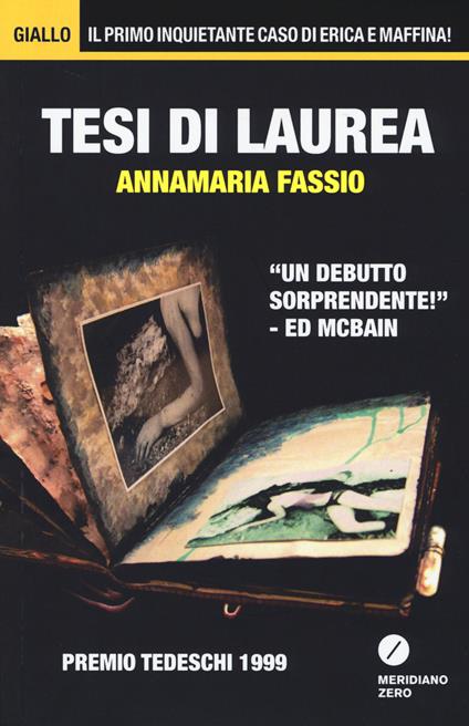 Tesi di laurea - Annamaria Fassio - copertina