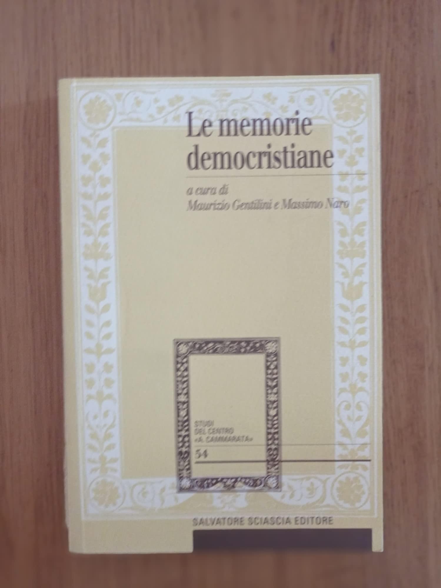 Le memorie democristiane