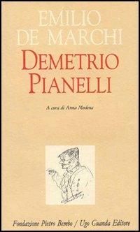 Demetrio Pianelli - Emilio De Marchi - copertina