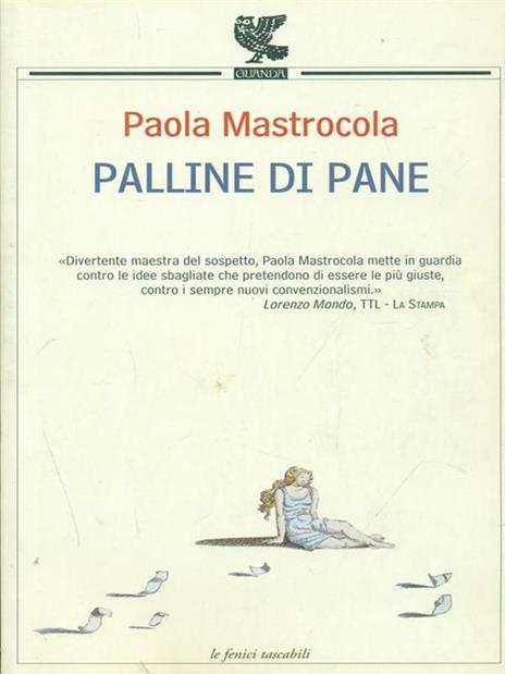 Palline di pane - Paola Mastrocola - copertina