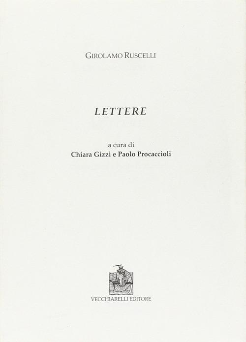 Lettere - Girolamo Ruscelli - copertina