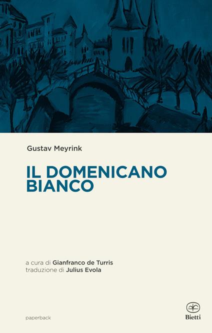 Il domenicano bianco - Gustav Meyrink - copertina