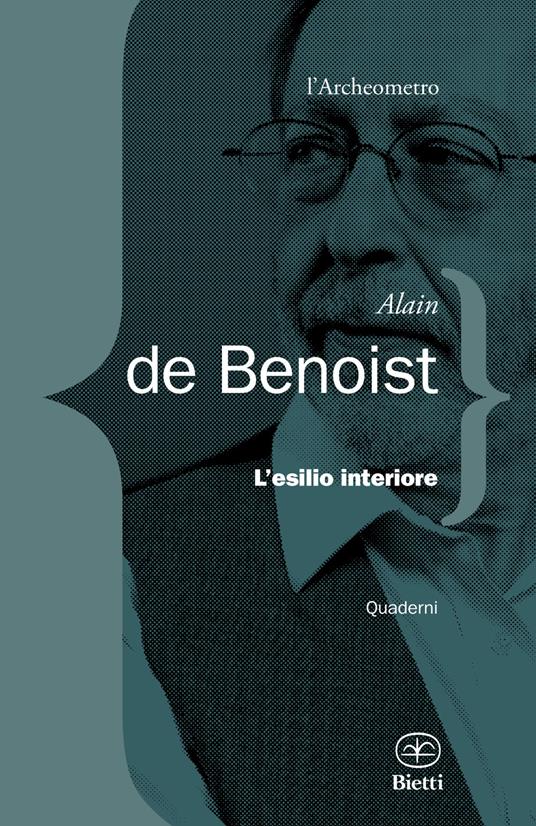 L'esilio interiore - Alain de Benoist - copertina