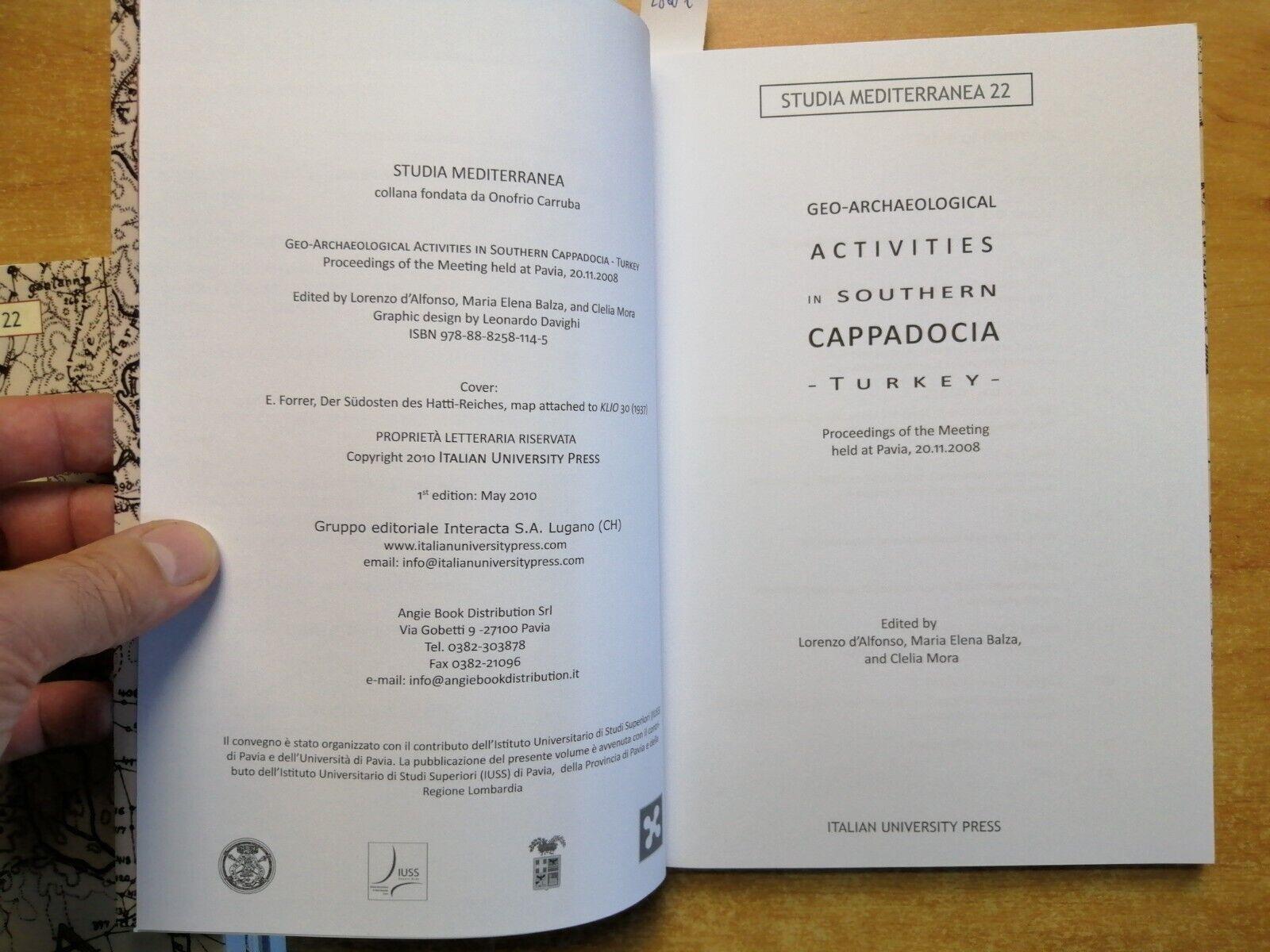 Geo archaeological activities in southern Cappadocia-Turkey