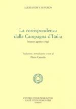 La corrispondenza dalla campagna d'Italia (marzo-agosto 1799)