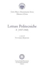 Letture politecniche (1957-1968)