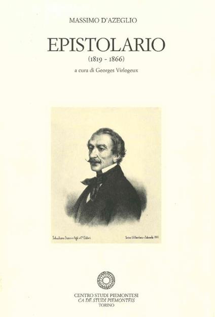 Epistolario (1819-1866). Vol. 10: (1860-1863) - Massimo D'Azeglio - copertina