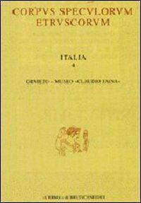 Corpus speculorum etruscorum. Italia. Vol. 4: Orvieto, Museo «Claudio Faina». - copertina