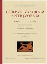 Corpus Vasorum Antiquorum. Russia. Ediz. illustrata. Vol. 15\8: St. Petersburg. The State Hermitage Museum. Attic black-figure drinking cups. Part II.