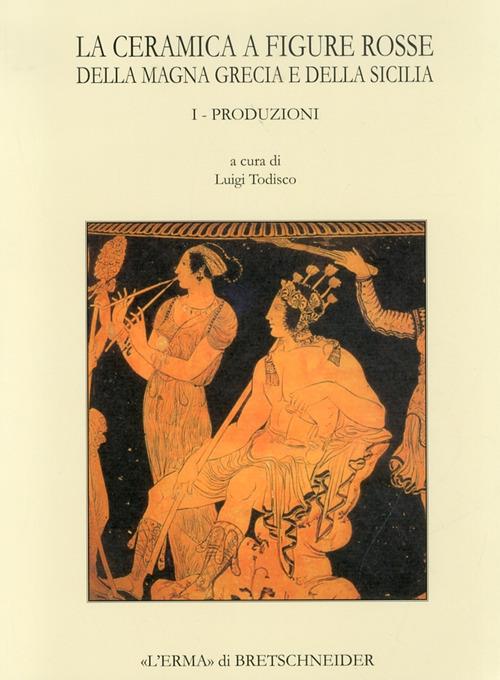 La ceramica a figure rosse della Magna Grecia e della Sicilia - copertina