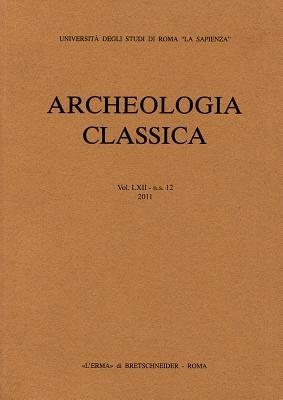 Archeologia classica (2011). Vol. 62 - copertina