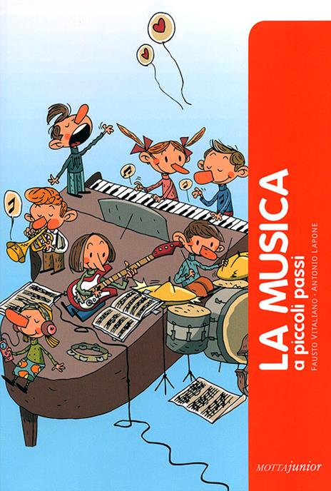 La musica a piccoli passi - Fausto Vitaliano - copertina