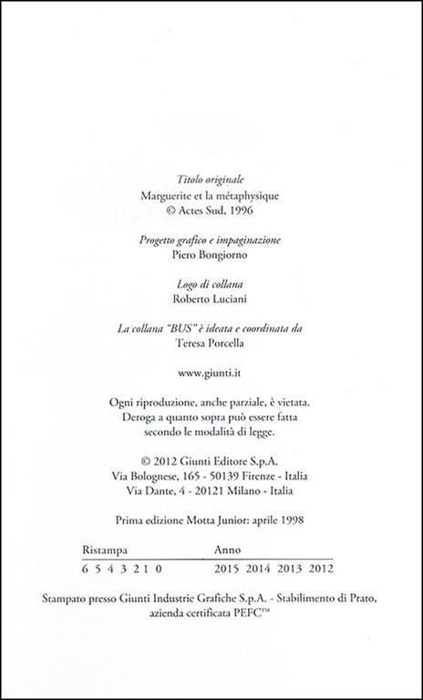 Margherita e la metafisica - Virginie Lou - 2