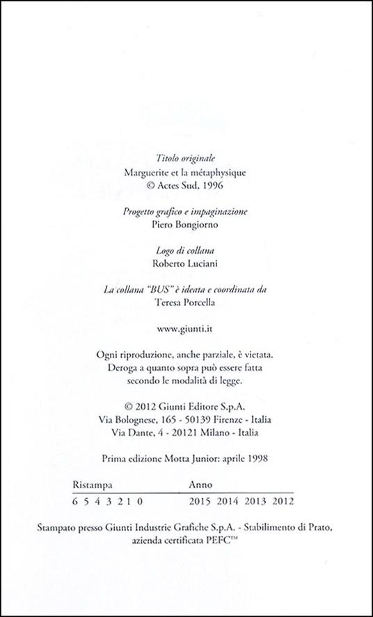 Margherita e la metafisica - Virginie Lou - 2