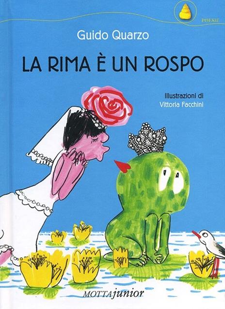 La rima è un rospo - Guido Quarzo,Vittoria Facchini - copertina