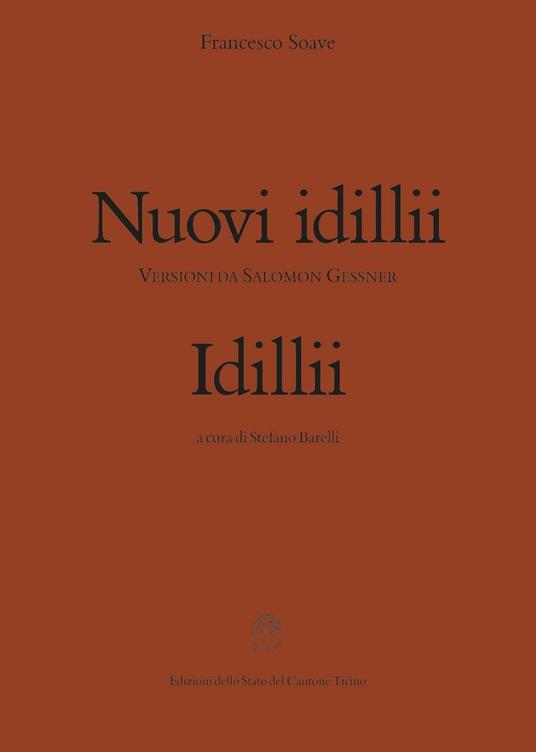 Nuovi idilli - Francesco Soave - copertina