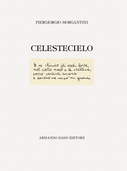 Celestecielo - Piergiorgio Morgantini - copertina