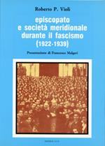 Episcopato e società meridionale durante il fascismo (1922-1939)