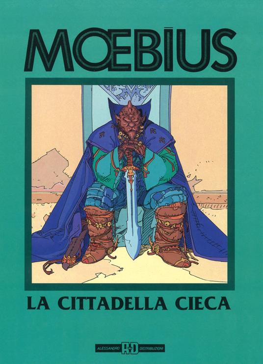 La cittadella cieca - Moebius - copertina