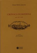 Cronaca di Modena. Vol. 4: Anni (1617-1620)