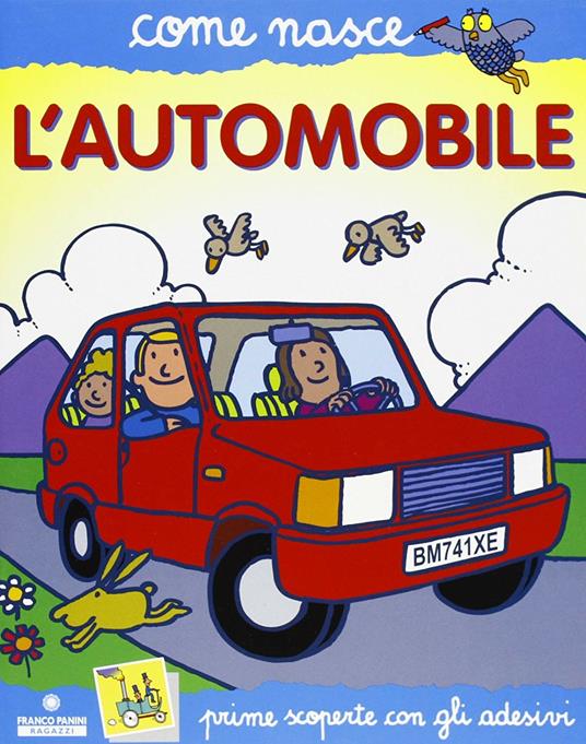 L' automobile. Con adesivi - Agostino Traini - copertina
