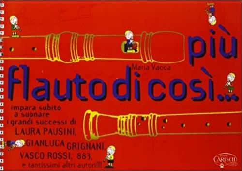 Più flauto di così... - Maria Vacca - copertina
