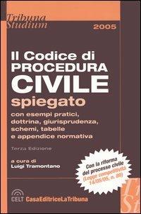 Il codice di procedura civile spiegato con esempi pratici, dottrina, giurisprudenza, schemi, tabelle e appendice normativa - copertina