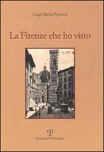 La Firenze che ho visto