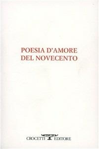 Poesia d'amore del Novecento - copertina