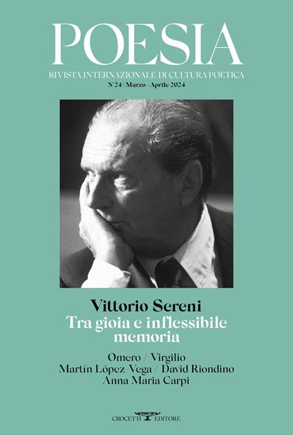 Poesia. Rivista internazionale di cultura poetica. Nuova serie. Vol. 24: Vittorio Sereni. Tra gioia e inflessibile memoria - copertina