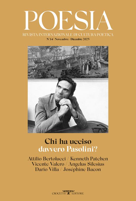 Poesia. Rivista internazionale di cultura poetica. Nuova serie. Vol. 34 - copertina