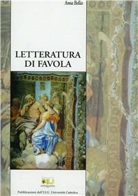 Letteratura di favola - Anna Bellio - copertina
