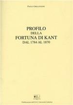Profilo della fortuna di Kant dal 1784 al 1870