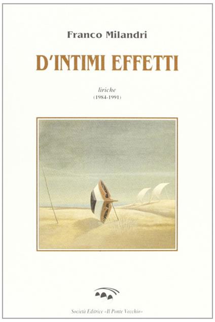 D'intimi effetti - Franco Milandri - copertina
