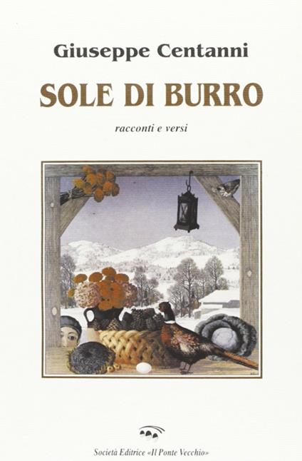 Sole di burro - Giuseppe Centanni - copertina