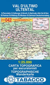 Libro Val d'Ultimo 1:25.000 