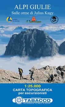 Libro Alpi Giulie sulle orme di Julius Kugy 1:25.000 