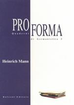 Pro forma. Quaderni di germanistica. Vol. 3