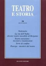 Teatro e storia. Vol. 24