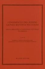 Censimento del Fondo Giovan Battista Niccolini della Biblioteca Nazionale Centrale di Firenze