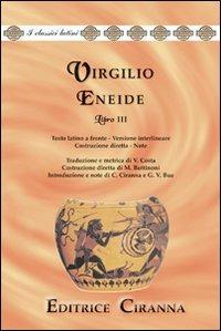 Eneide. Libro 3º - Publio Virgilio Marone - copertina