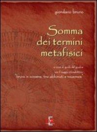 Somma dei termini metafisici - Giordano Bruno - copertina