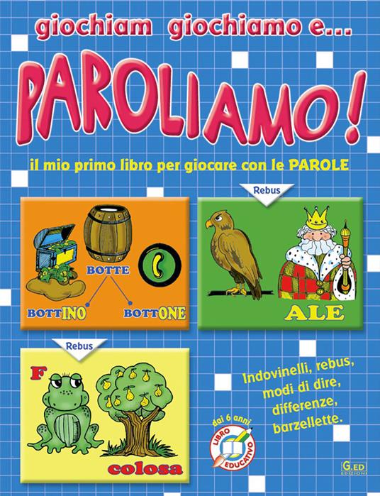 Giochiamo giochiamo e... paroliamo - copertina