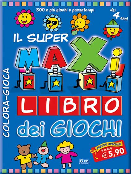 Il super maxi libro dei giochi - copertina