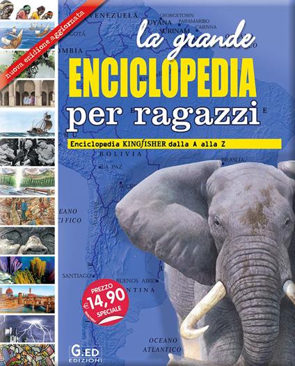 La grande enciclopedia per ragazzi. Ediz. illustrata - copertina