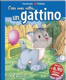 C'era una volta... un gattino. Libro puzzle - copertina