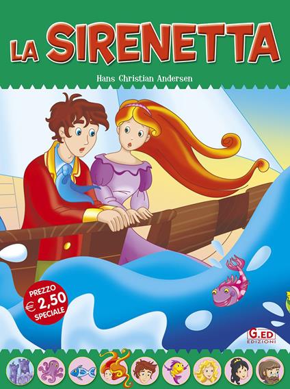 La sirenetta. Fiabe di sempre - copertina